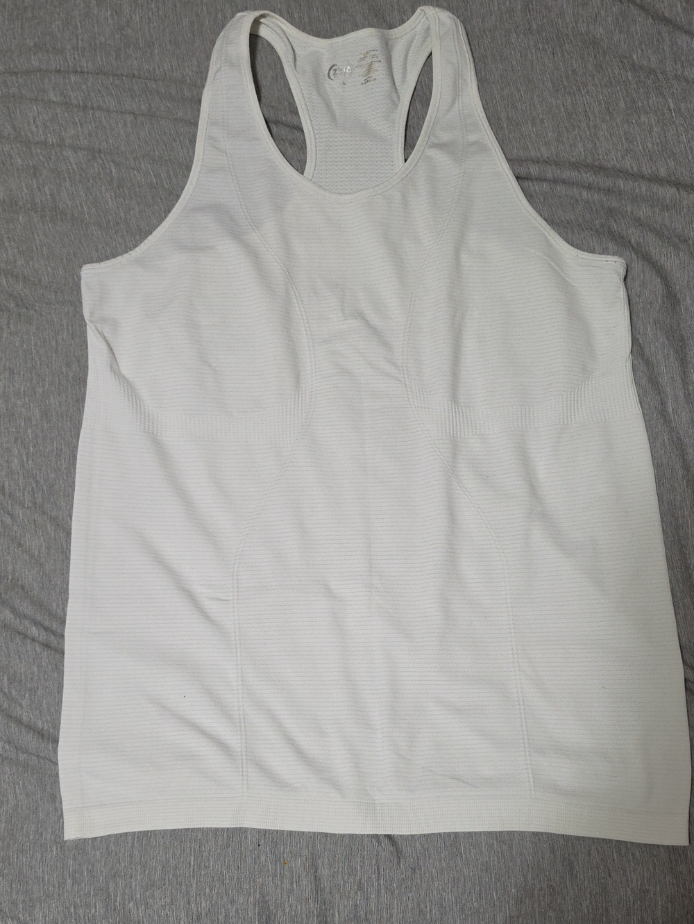 White Copper Charhe Zyia Racerback Women's Tank Top